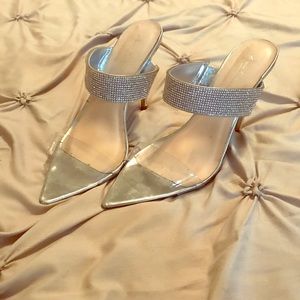 SOLD! Silver shoes
